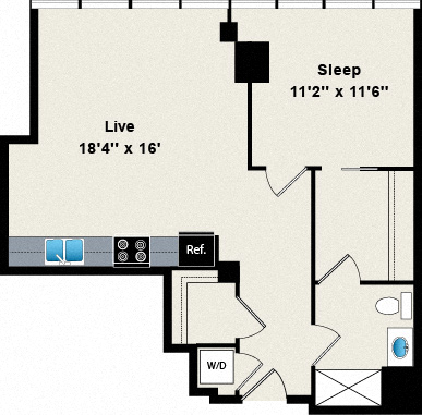 Unit 1-0817 floor plan